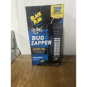 Black Flag Bug Zapper 2000 Volt Electronic Plug In Insect Killer BZ-20